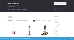 Desktop Screenshot of finaltouchgifts.com