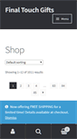 Mobile Screenshot of finaltouchgifts.com